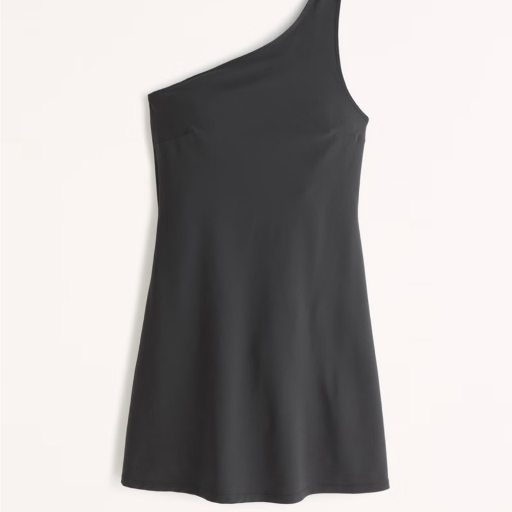 One-Shoulder Traveler Mini Dress Abercrombie